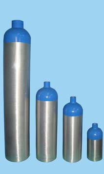 Aluminium alloy Medical Cylinder