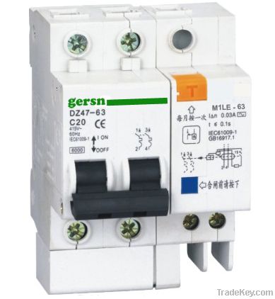 GNM1LE-63 series Earth Leakage Circuit Breaker