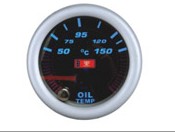 Auto oil temperature gauge