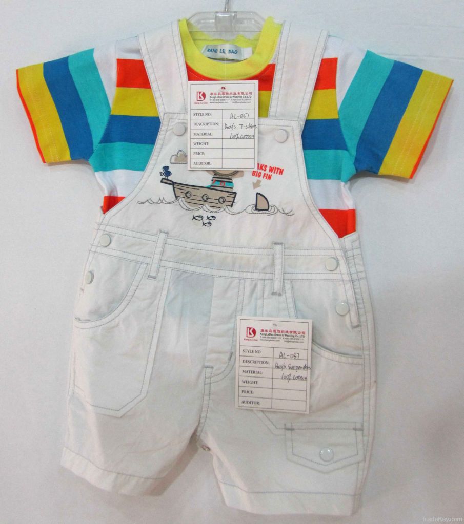 baby suspender boys sets kids suit children braces