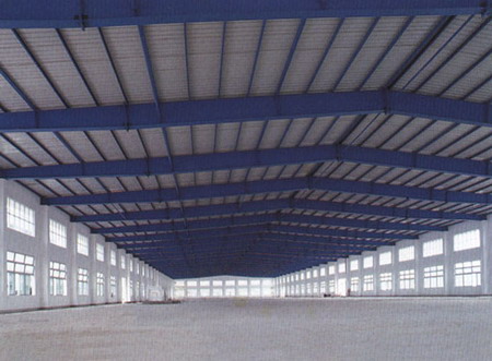 Steel structure warehouse, steel structure building