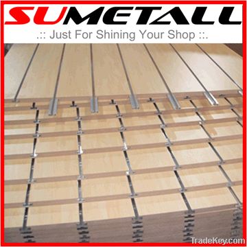 Slatwall from China store fixture supplier