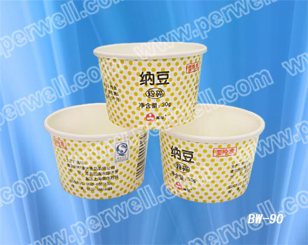 Disposable ice cream paper bowl