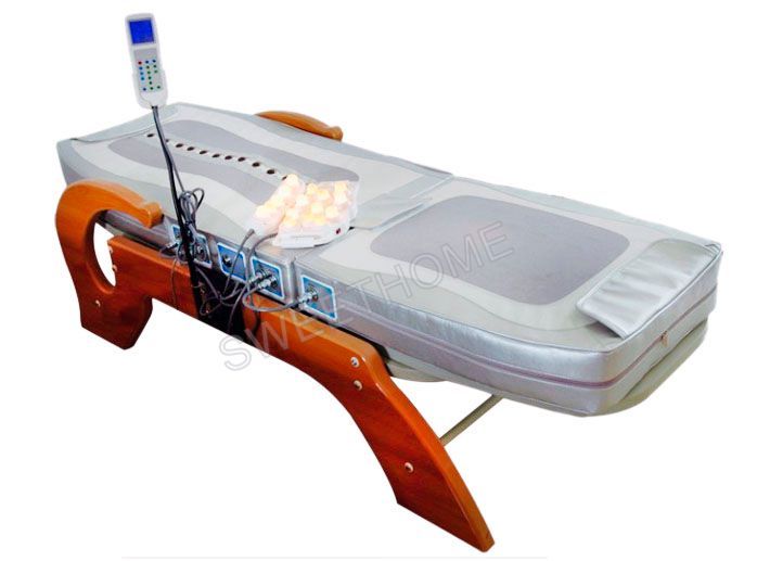 Electric Full Body Jade Roller Thermal Massage Table