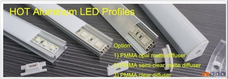 led profile, Aluminum led profiles
