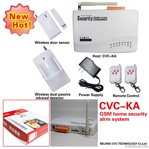 GSM home security alrm system wireless
