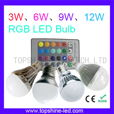 RGB LED  bulb