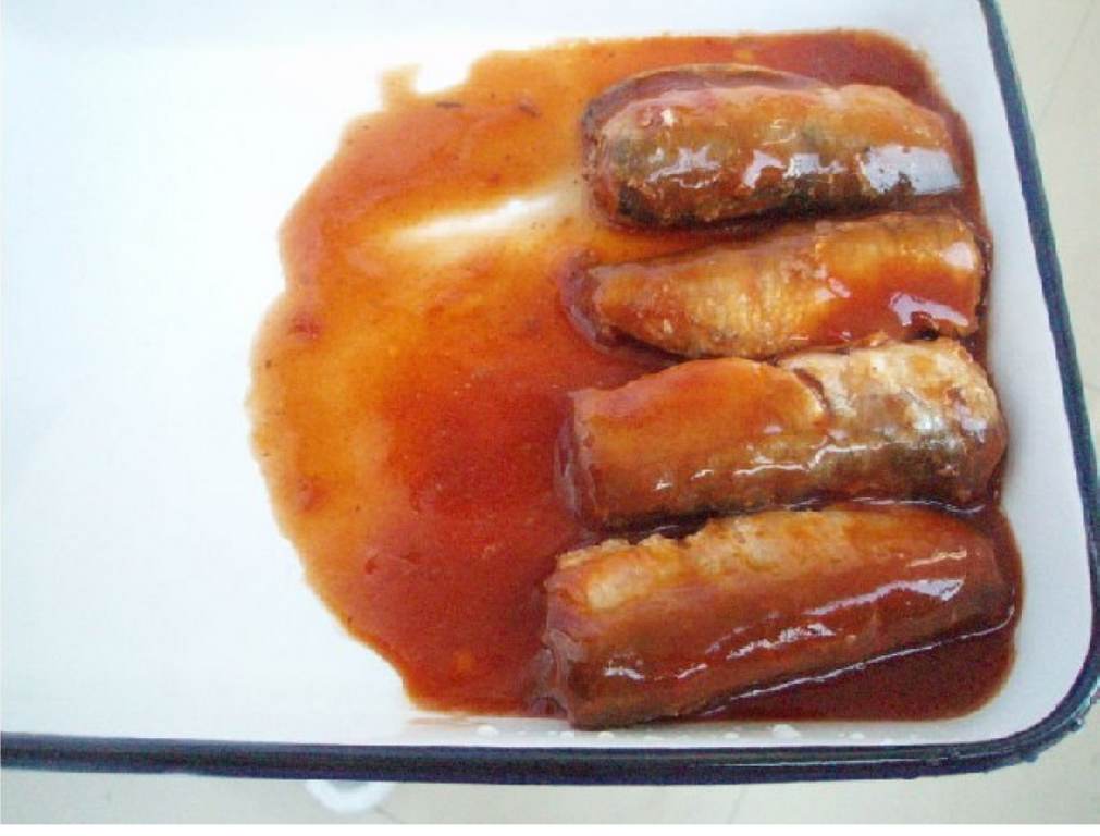 Seafood-Canned Fish-Canned Jack Mackerel/Horse Mackerel in Tomato Sauce/Oil/Brine