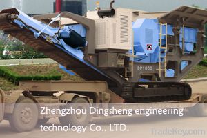 Europe widely used track mounted crusher plants