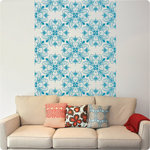 decorative wall window static graphic decals