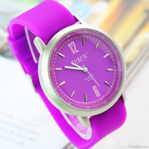 Silicone Sapphire Rubber Watch