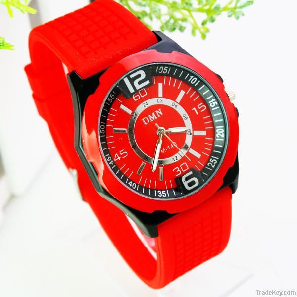 Silicone Sapphire Rubber Watch
