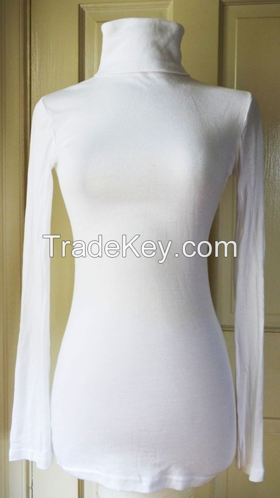 100% COTTON MADE IN USA WHITE TOPS &amp; TUNICS