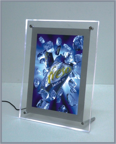 crystal LED lightbox