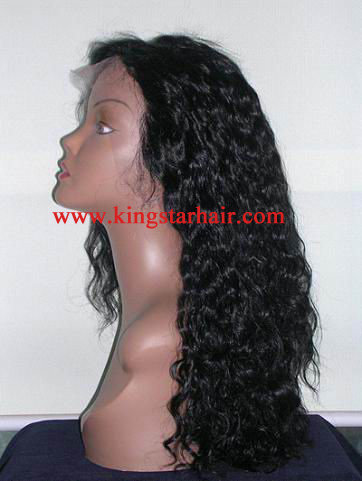 100% indian hair full lace wig