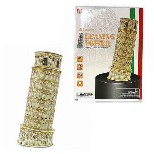 3D Puzzle - Learning Tower of Pisa