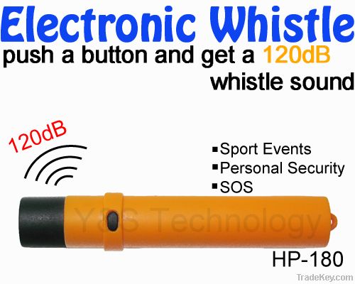 Single Tone Plastic Electronic Whistle HP-180