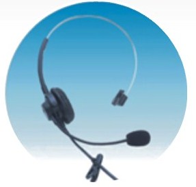 JS-100 headset for call center VOIP