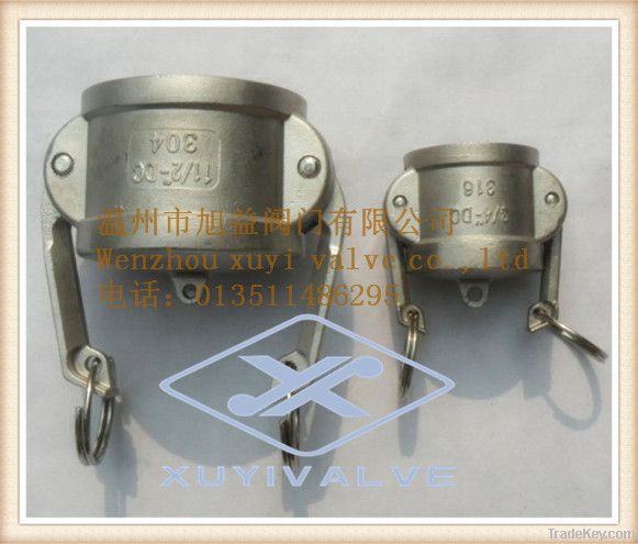 stainless steel camlock couplings DC type