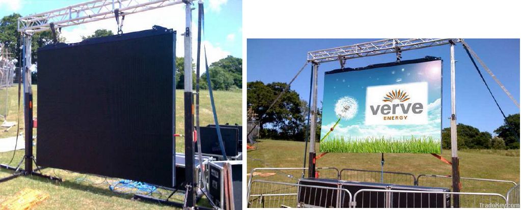 led screen rental outdoor, led display rental outdoor  p10, p12, p16, p20