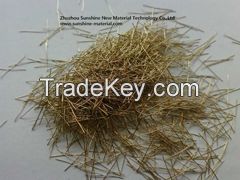 micro copper coated steel fiber