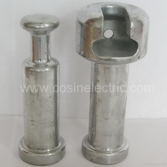 Socket and Ball for Polymer (Compoiste) Insulator (160KN)