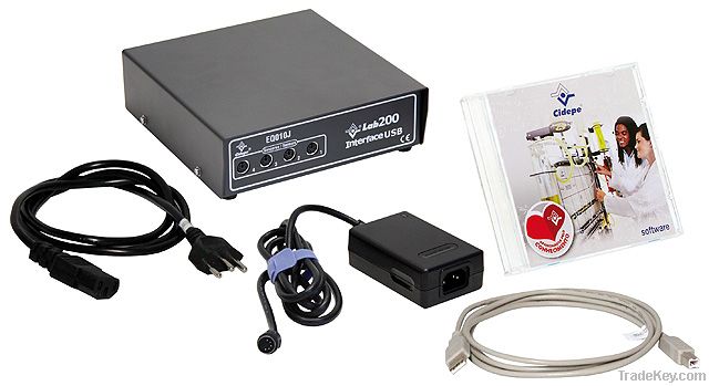 Software for data acquisition and Lab200 USB interface