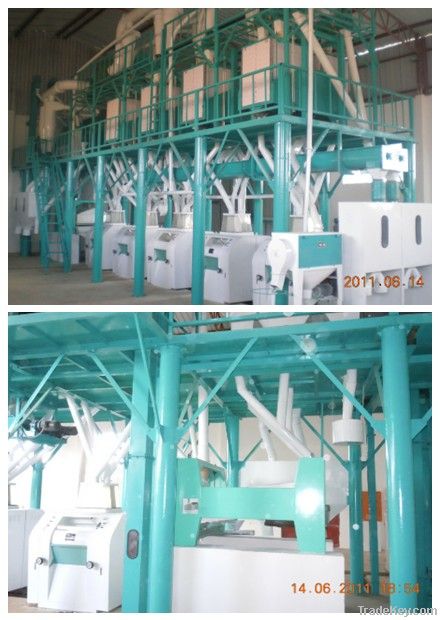 6FYDT maize flour milling machine