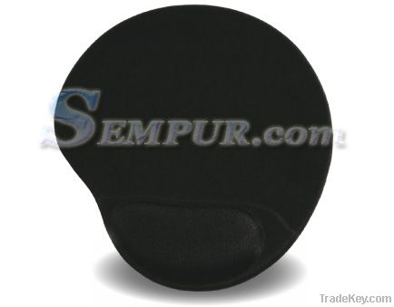 Promotional gel mouse pad with wrist rest