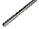 Bimetallic screw