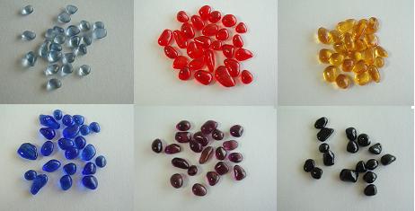 Colored Glass Bead for Decoration
