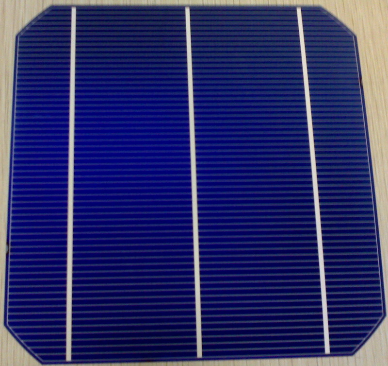 156mm Mono-crystalline solar cell / 3bus-bar