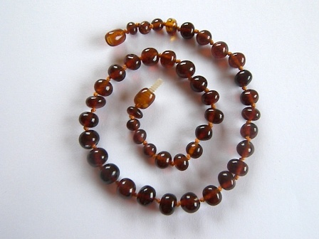 Natural Baltic Amber Baby Teething Necklace