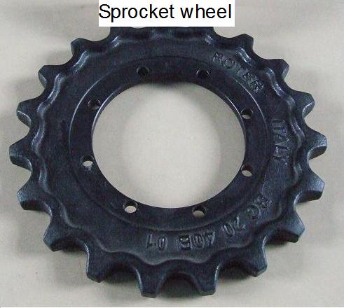 sprocket wheel   of casting