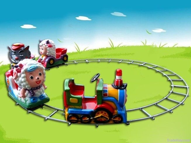 Amusement park equipment  train track for kids