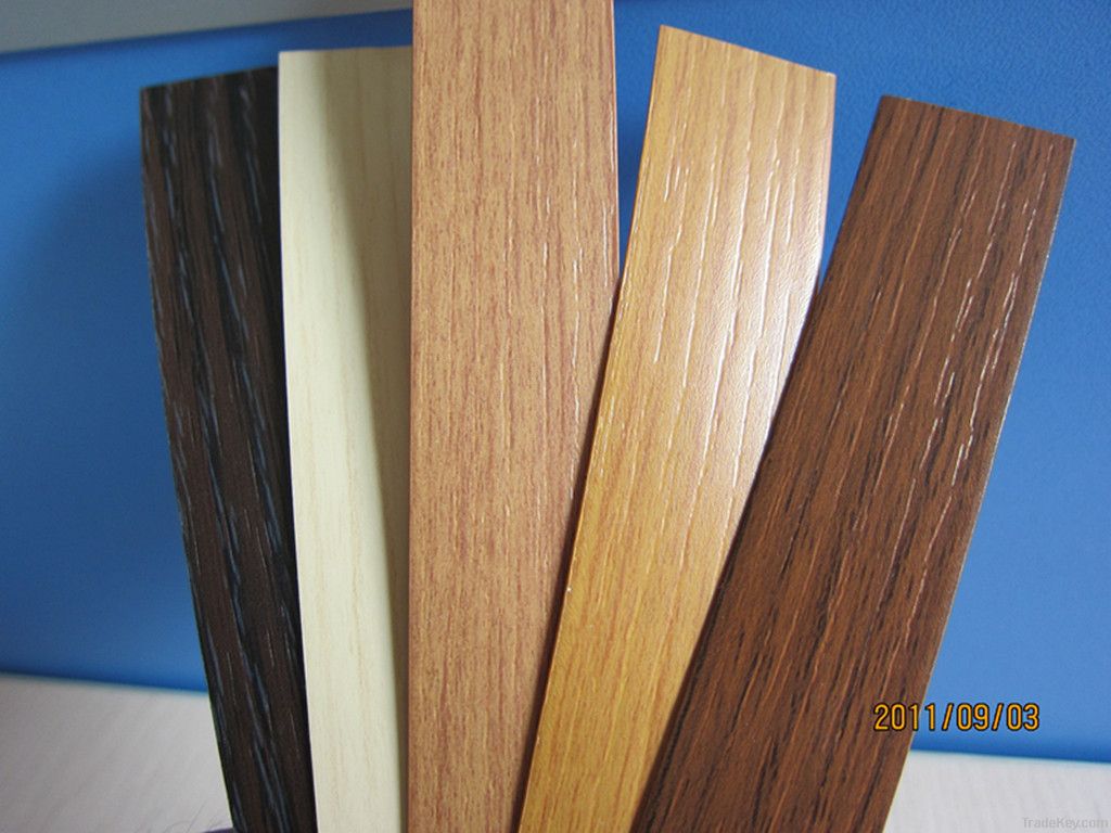 80% percent pvc 2*19mm solid color edge banding for furniture