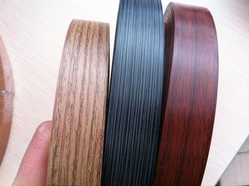 pvc edge banding/pvc edge band/wood grain edge banding