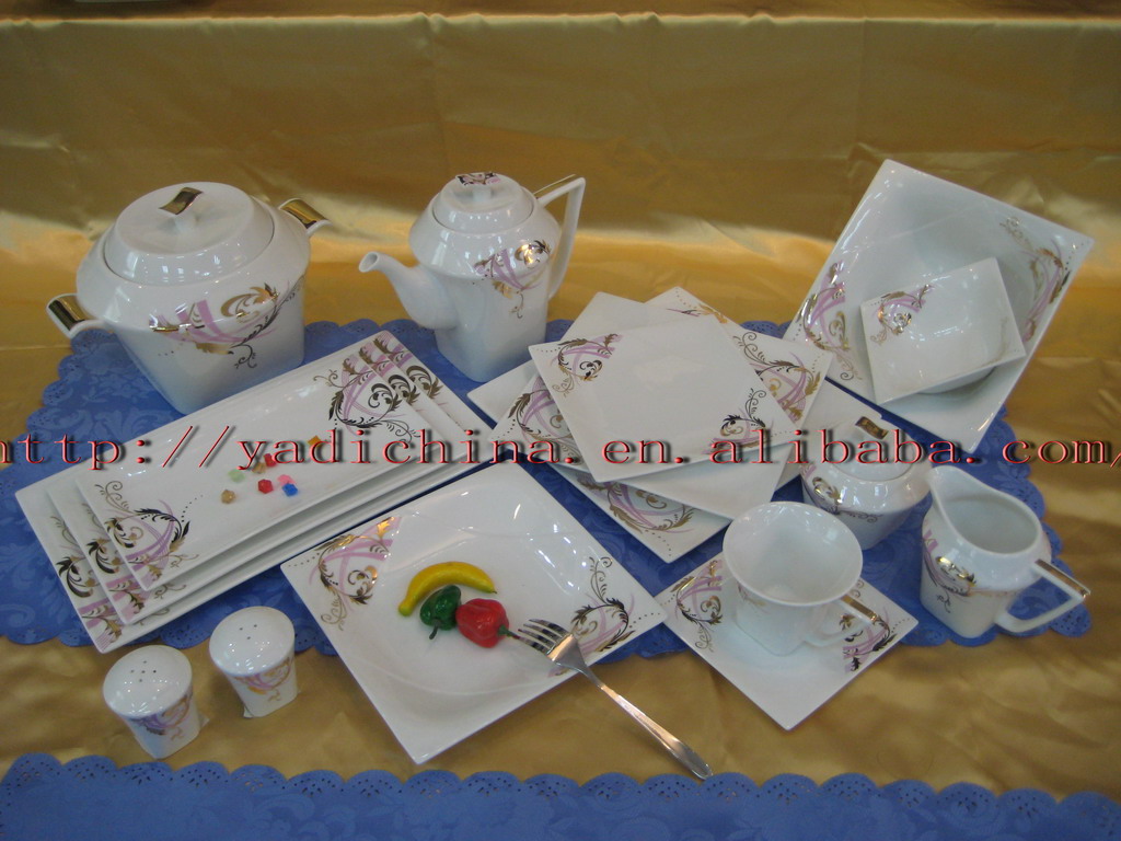 duarable porcelain dinnerware