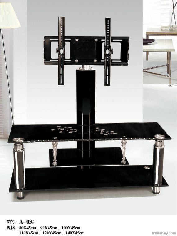 glass tv stands