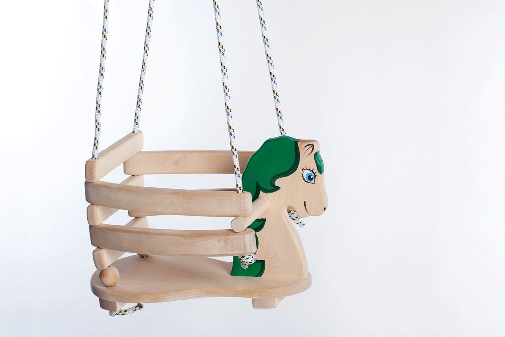 wooden outdoor and indoor eco-friendly handmade swing