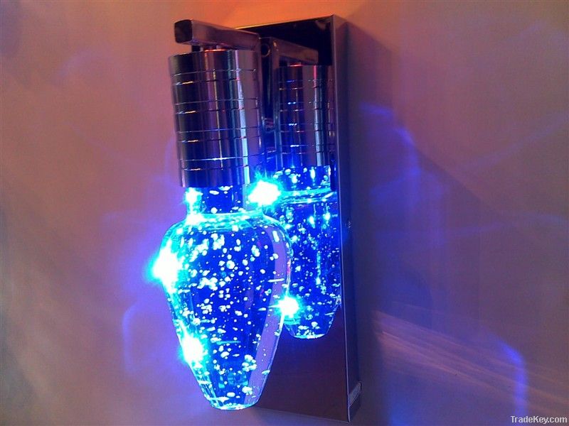 2013 top sales new design contemporary  LED crystal  wall lamp