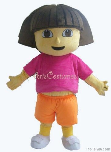 cartoon character dora mascot costume cartoon character mascot
