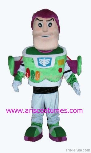 toy story character buzz lightyear mascot costume, cowgirl jessie