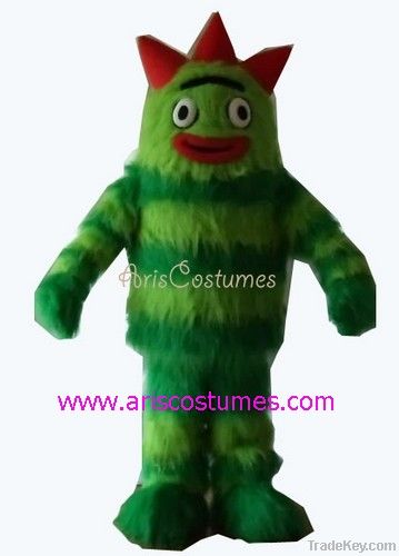 Products. yo gabba gabba character brobee mascot costume, cartoon costumes....