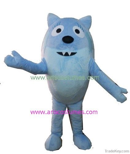 yo gabba gabba character brobee mascot costume, cartoon costumes
