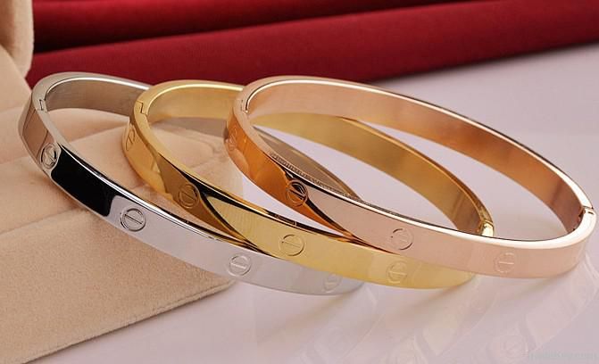 Top quality stainless steel bangle women's cuff bangle
