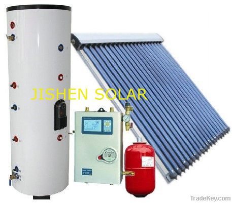 Split pressurized solar water heater