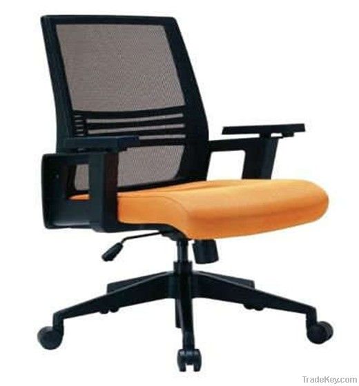 low-back swivel office chair