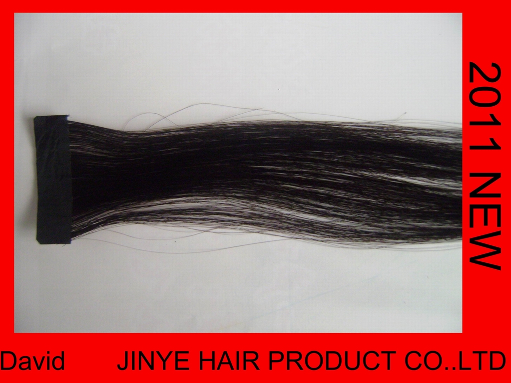 hot sale top quality skin weft / chinese remy hair 18"
