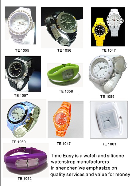 2011 silicone watches